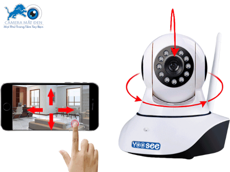 Camera quan sát 360 độ thường dùng trong gia đình