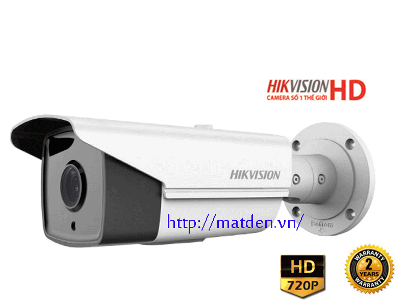 Camera HD-TVI  hình trụ hồng ngoại quan sát ngày đêm 30 - 50m