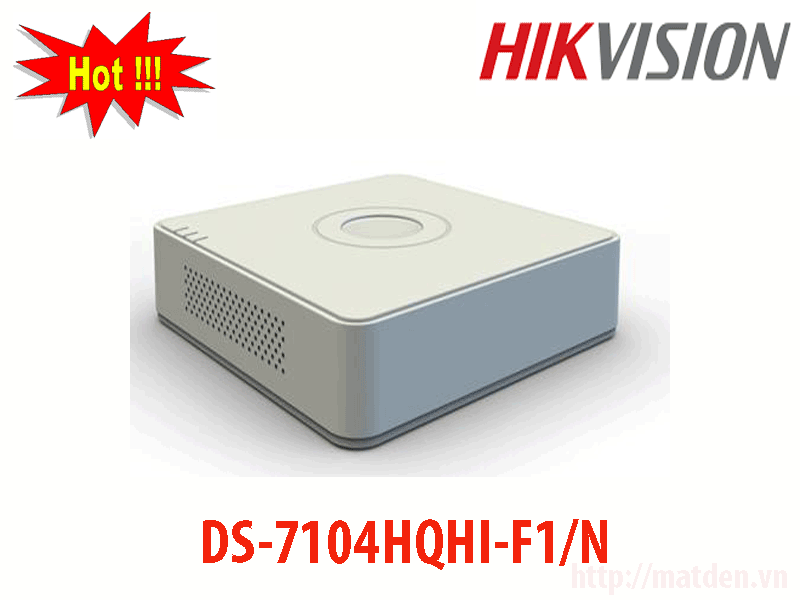 Đầu ghi hình hikvision DS-7104HQHI-F1/N