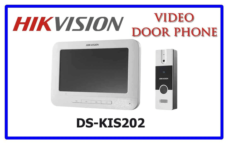 Chuông cửa màn hình DS-KIS202 của Hikvision